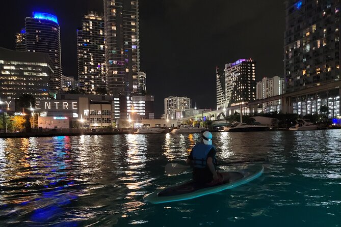 Miami City Lights Night SUP or Kayak - Choosing between a kayak and a paddleboard