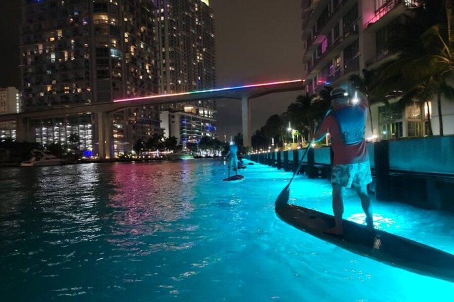 Miami: City Lights SUP or Kayak Night Tour - Seeing Miami from the Miami River