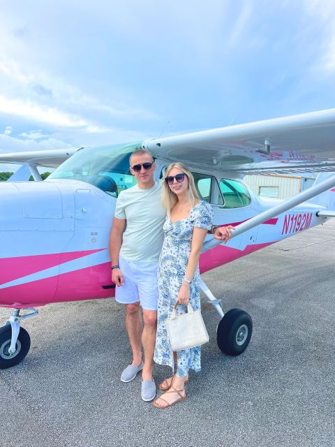 Miami: Downtown Private Airplane Tour with Soft Drinks - Timing, weather, and cancellation rules