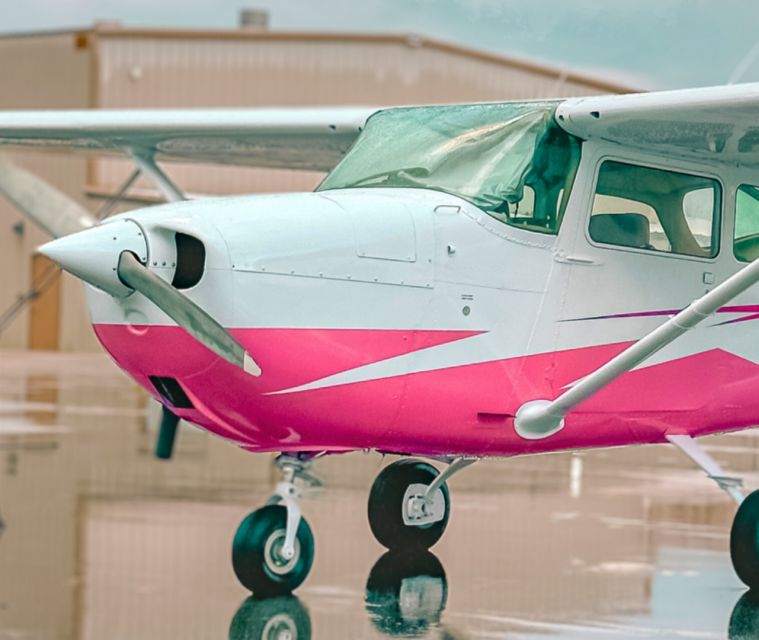 Miami: Downtown Private Airplane Tour with Soft Drinks - A private Cessna 172, not a shared sightseeing bus