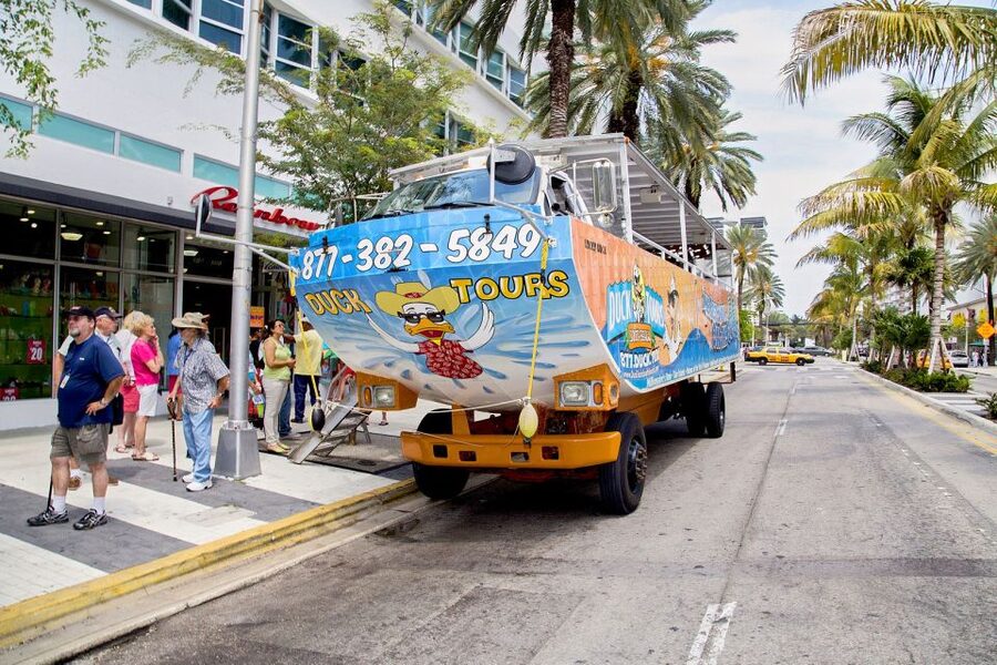 Miami: Duck Tour of Miami and South Beach - Art Deco streets and Miami Beach style