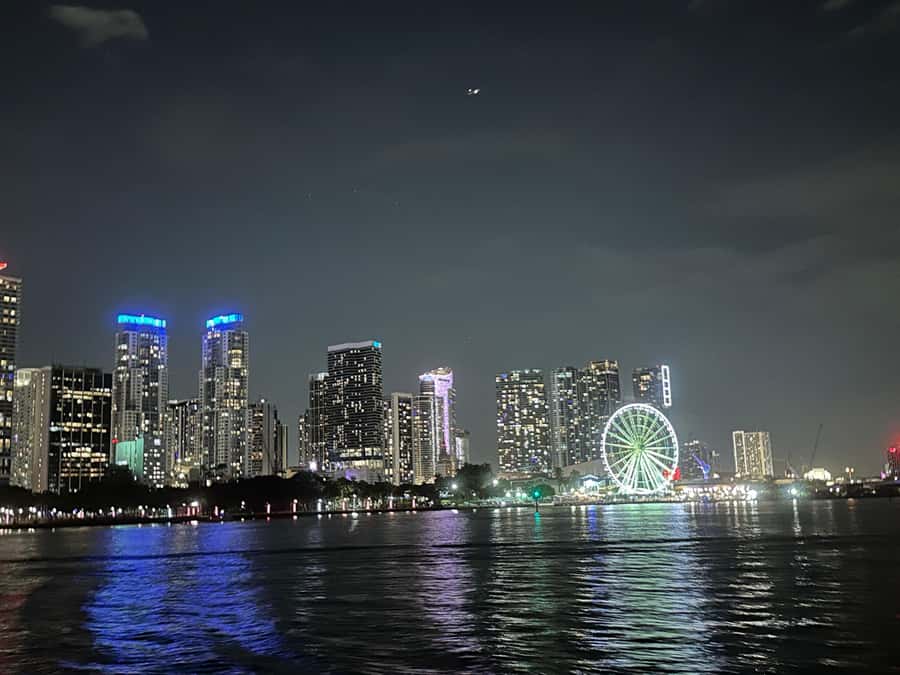Miami Evening Boat Past Millionaire Homes on Water Taxi - A night cruise built around Miami’s best view