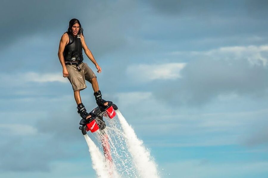 Miami: Flyboarding Experience - Learning to fly at Dinner Key Marina