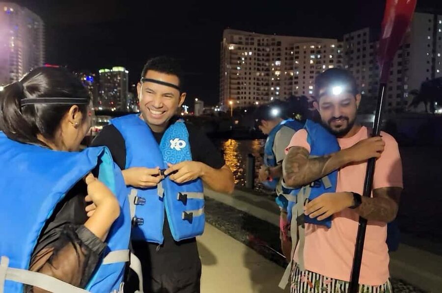 Miami: Guided LED-Lit Kayak Night Tour - What the guides add to the night