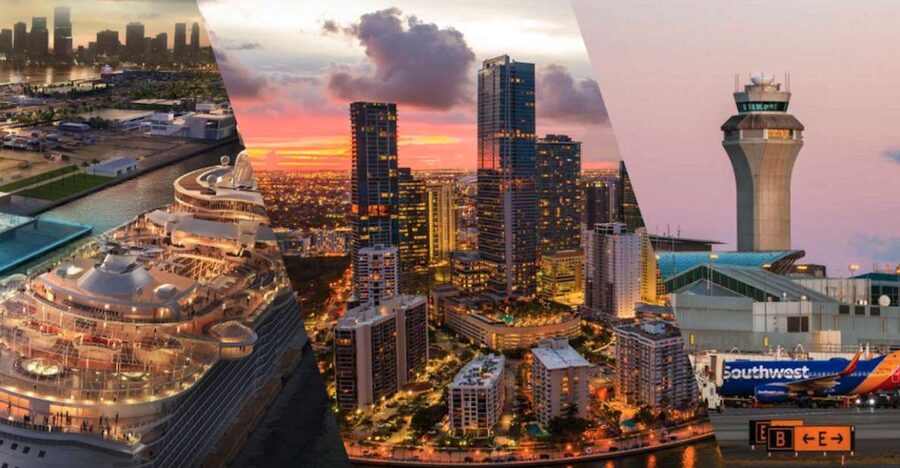 Miami: Guided Tour with Transfer from Cruise Port to Airport - Key points at a glance