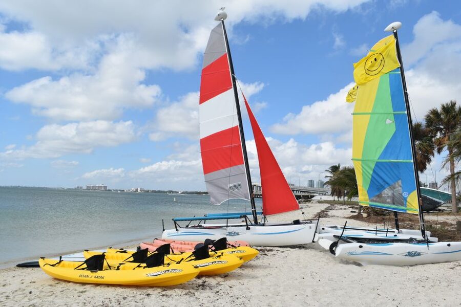 Miami: Hobie Cat Sailing - Why Key Biscayne works for a first sail
