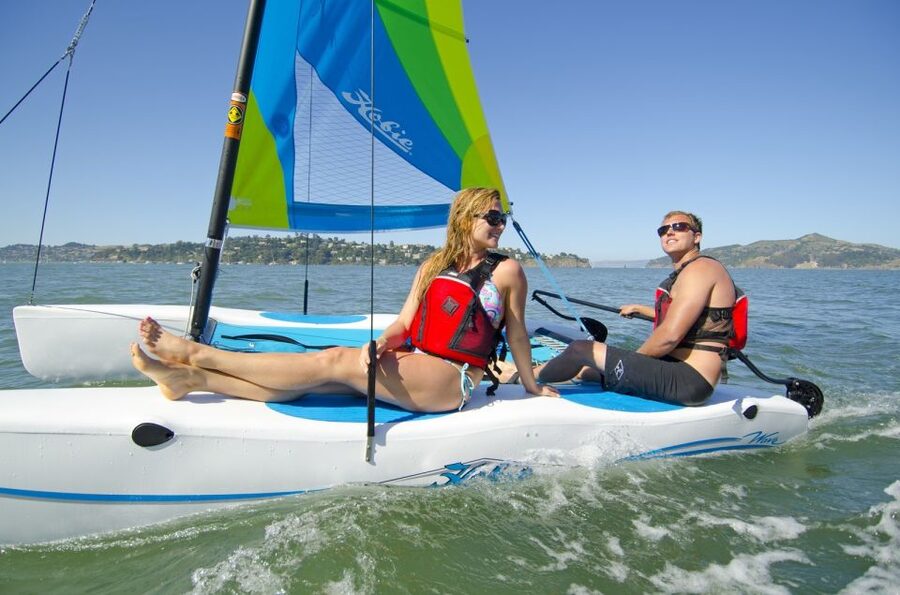 Miami: Hobie Cat Sailing - Taking control of the Hobie Wave