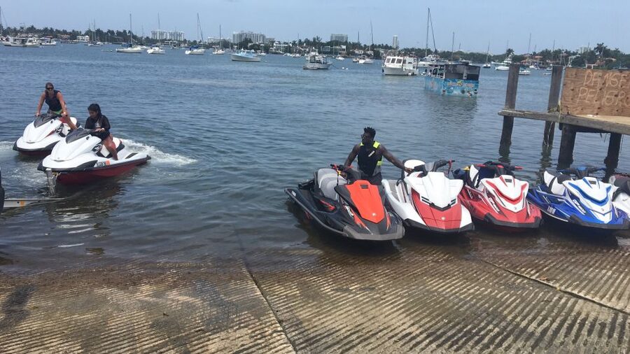 Miami: Jet Ski Rental with Instructor and Tutorial - From the marina to open water