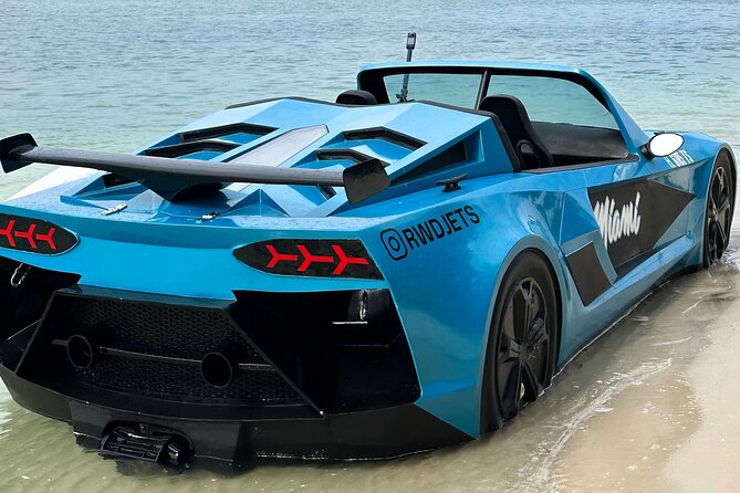 Miami Jetcar Experience: Discover Miami in Style - The beach island photo stop