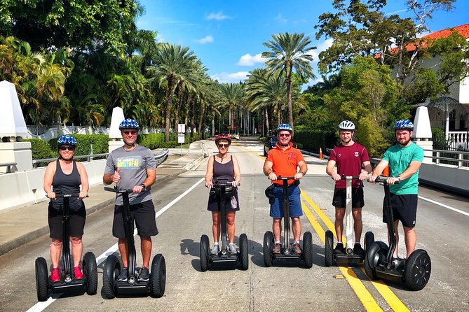 Miami Millionaire's Row Segway Tour - Learning the Segway before entering the streets