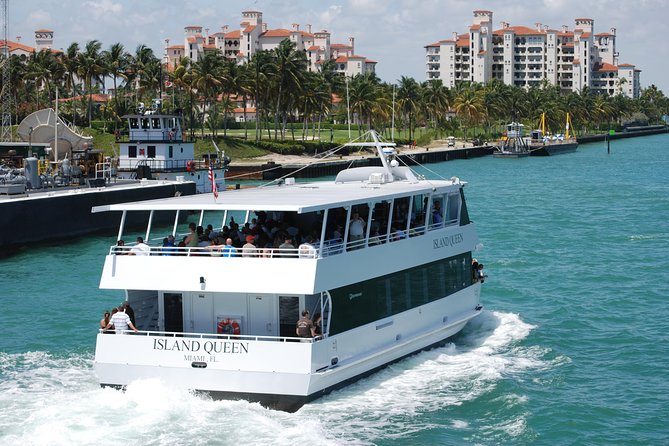 Miami Millionaires Row Cruise - The Island Queen and the best place to sit