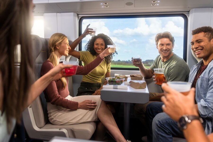 Miami or Ft Lauderdale: Train Transfer to Orlando Airport - Brightline makes the Miami to Orlando transfer simple