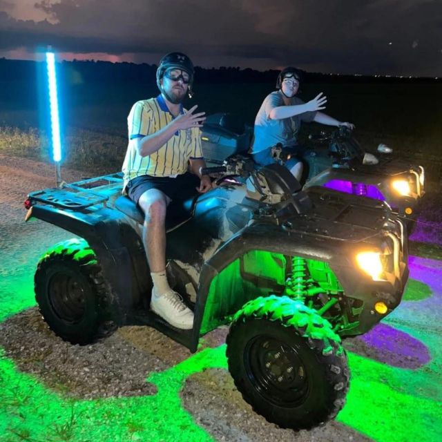 Miami Park Entrance Glow in the Dark ATV Riding Experience - A Night Ride Far From Miami’s Beach Lights