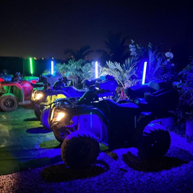 Miami Park Entrance Glow in the Dark ATV Riding Experience - The Safety Briefing Comes First
