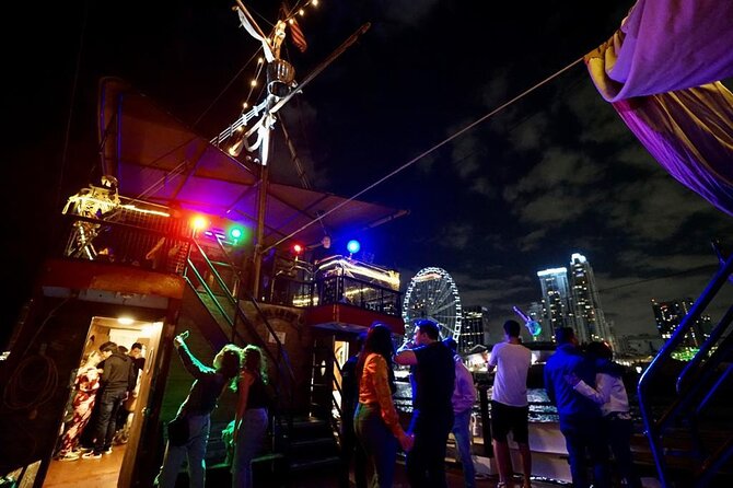 Miami Party Boat Cruise Music & Skyline Views - Starting at Bayside Marketplace after dark