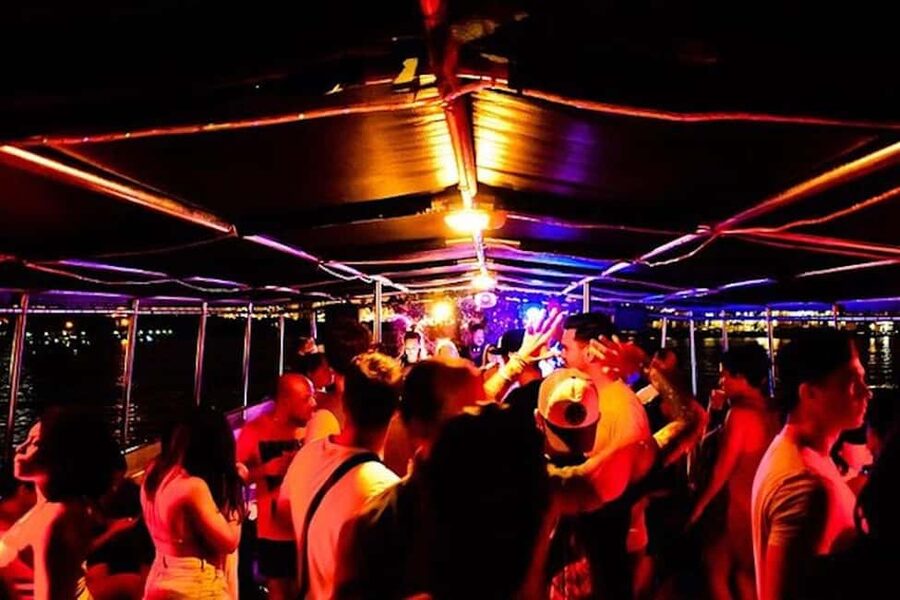 Miami Party Boat Cruise with City Lights & Skyline Views - The welcome cocktail needs a quick check