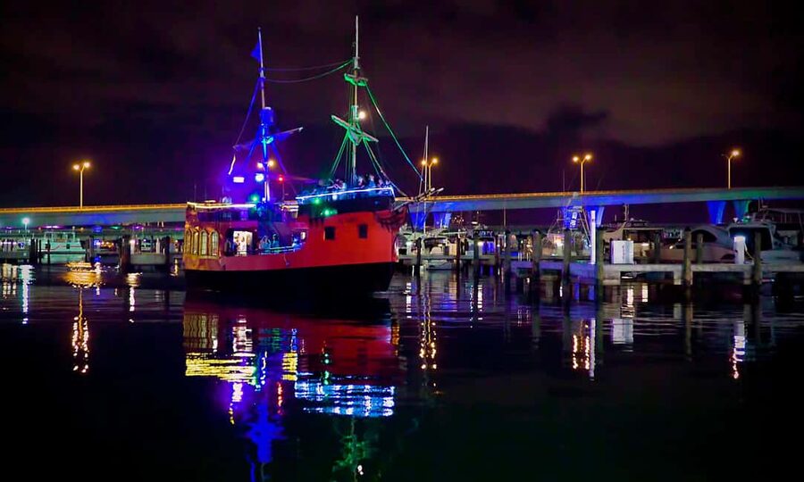 Miami Party Boat Cruise with City Lights & Skyline Views - The Venetian Islands from the water