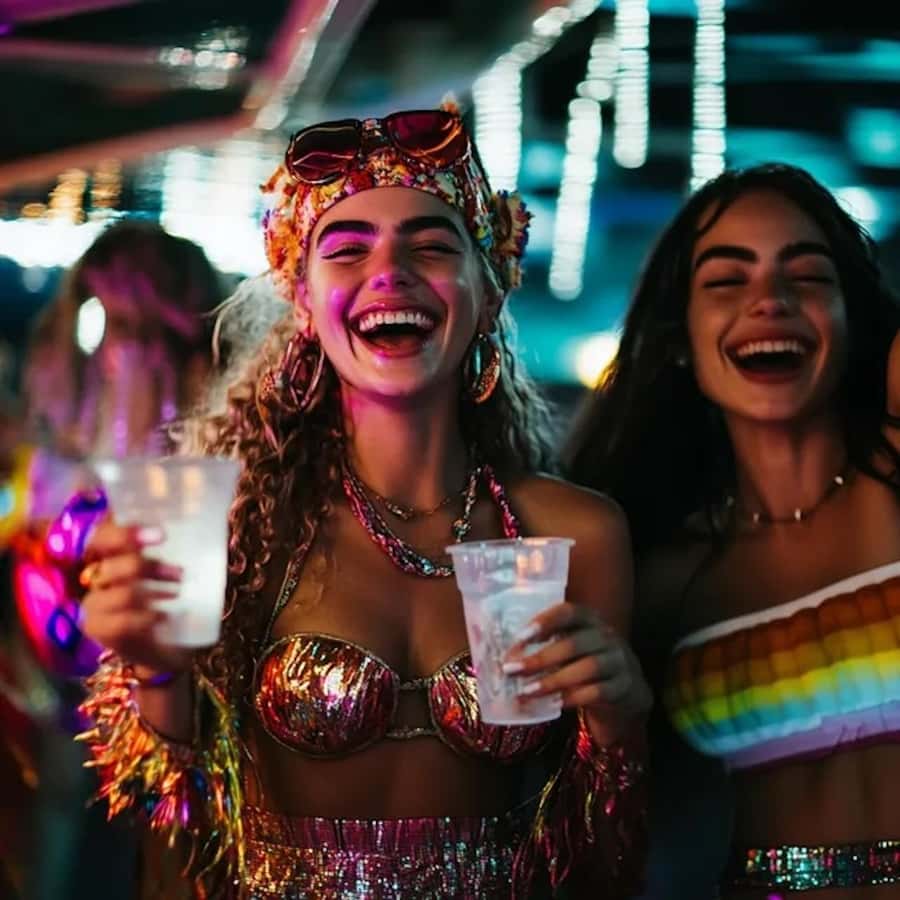 Miami: Party Yacht Cruise with Open Bar and DJ - Meeting at Bayside Marina