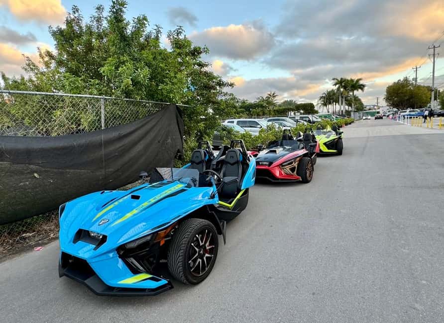Miami: Polaris Slingshot Rental - Practical questions to ask before setting off