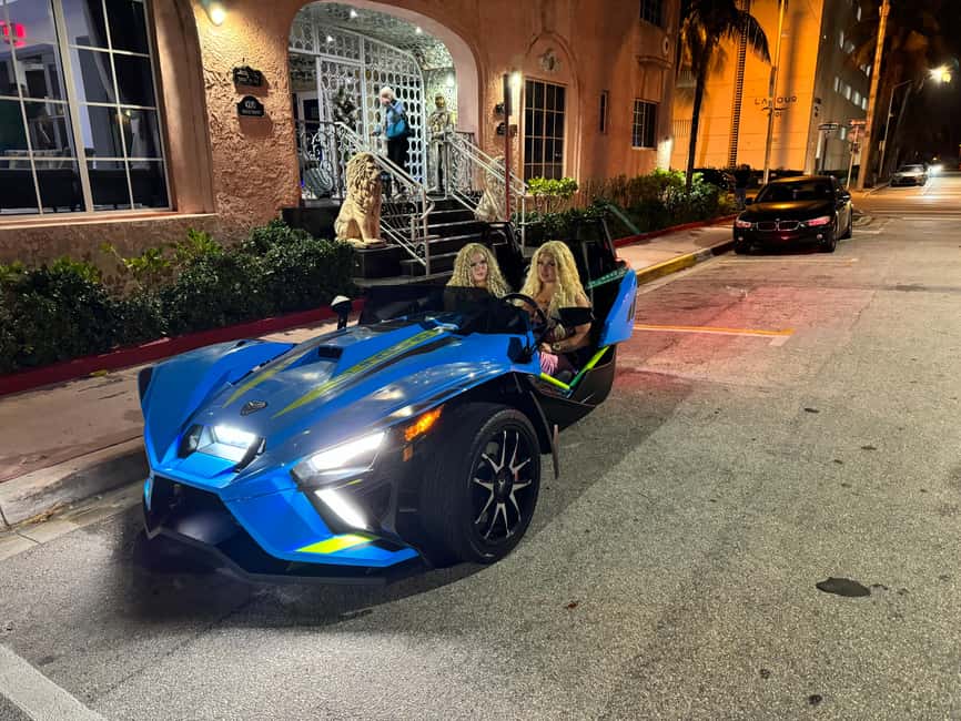 Miami: Polaris Slingshot Rental - How this compares with a normal Miami outing