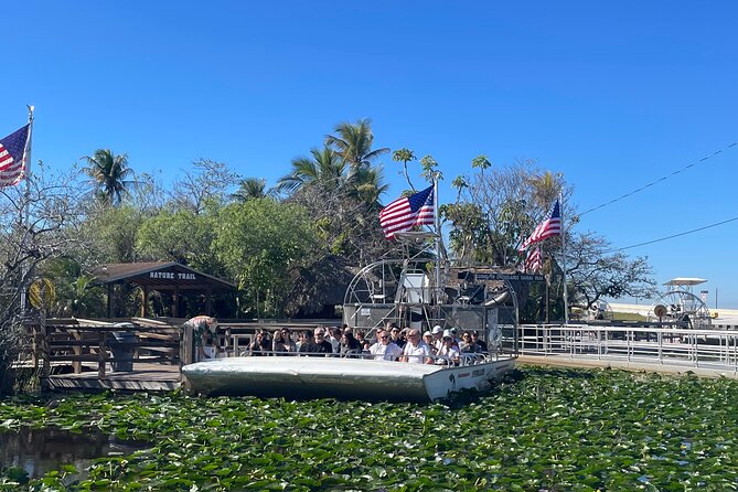 Miami / Port: Everglades Airboat Wildlife Experience - The Ride From Miami to the Wetlands