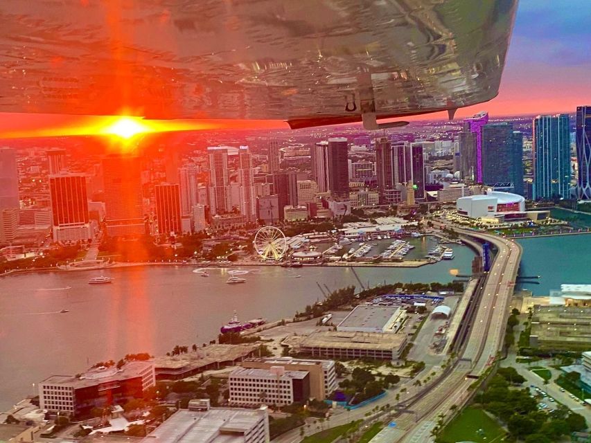 Miami: Private 50-Minute Sunset Airplane Tour - Why a sunset flight shows Miami at its best