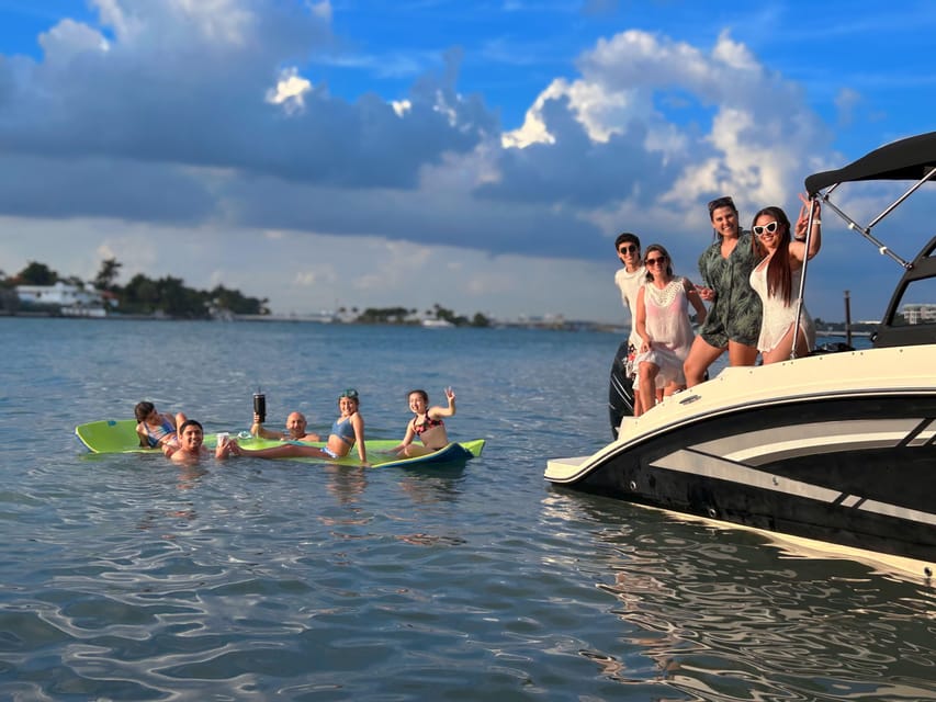 Miami: Private Boat Charter Guided and Tailored Experience - Island hopping past San Marco and Star Island