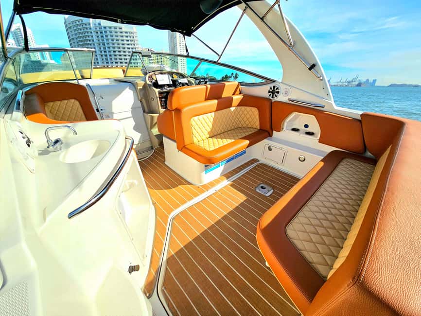 Miami: Private Boat Cruise & Guided Scenic Tour - Miami Marine Stadium and time to relax