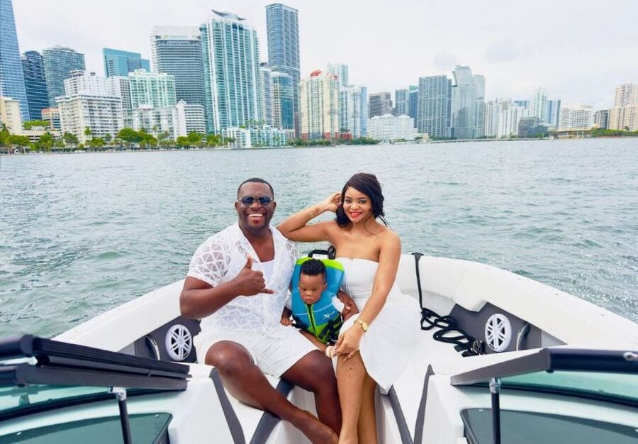 Miami: Private Boat Rental with champagne and captain - Leaving Coconut Grove for the open bay