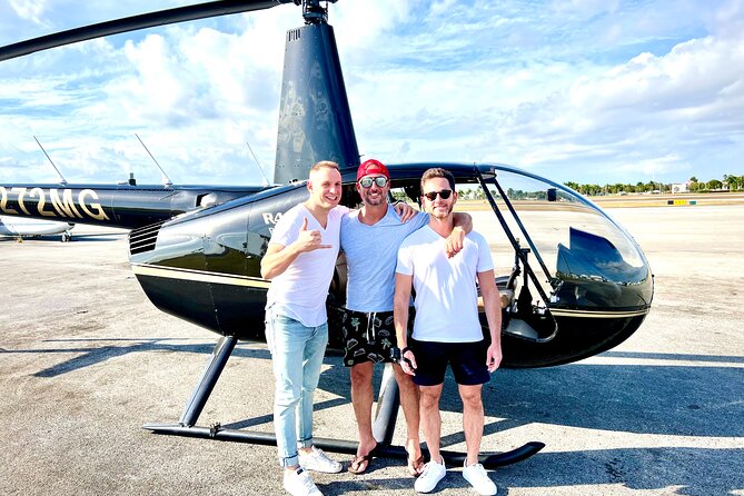 Miami Private Helicopter Tour for 3 Passengers - Matheson Hammock Park and its unusual atoll beach