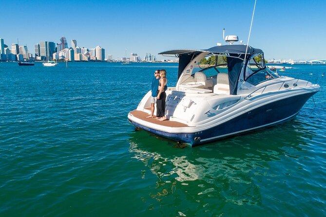Miami Private Yacht Rental 2 to 4 hours for 12 people - Your captain shapes the day