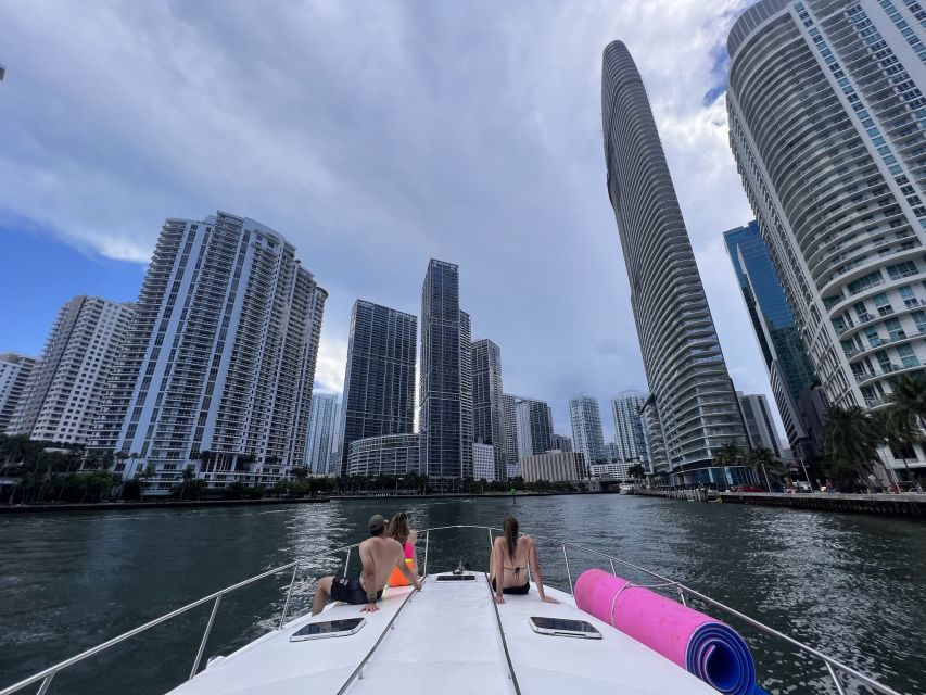 Miami: Private Yacht Rental Tour with Dolphins and Snorkel - Passing the Millionaire’s Bunker