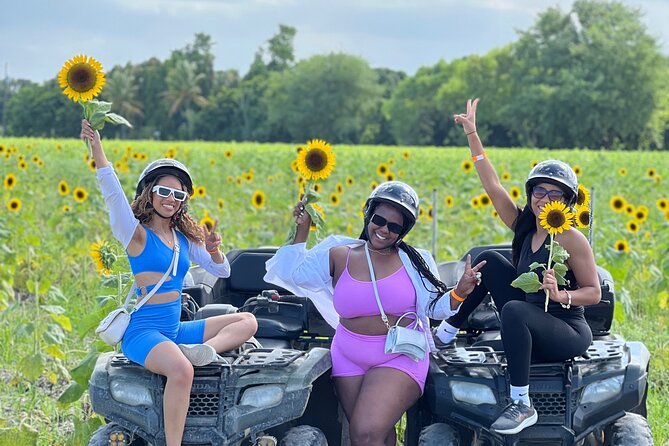 MIAMI Real OffRoad No Hidden Fees! Best REAL ATV Tour - The scenery: flowers, crops, and a lot of dust