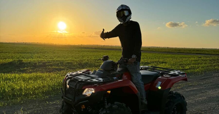 Miami's Ultimate ATV Adventure- Free Passenger & Safety Gear - Sunset views and the countryside setting
