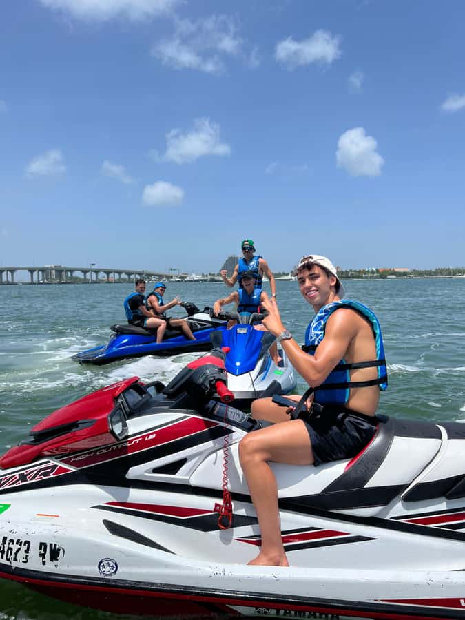 Miami: Self-drive Jetski Adventure - The one-hour ride across Biscayne Bay