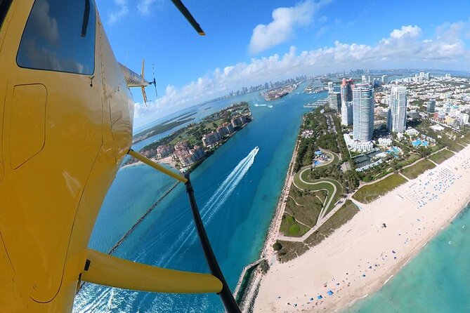 Miami Sightseeing Helicopter Tour Ride things to do Miami Beach - Why Miami looks better from a helicopter