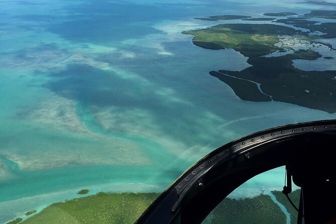 Miami Sightseeing Helicopter Tour Ride things to do Miami Beach - Key Biscayne and the colorful bridge