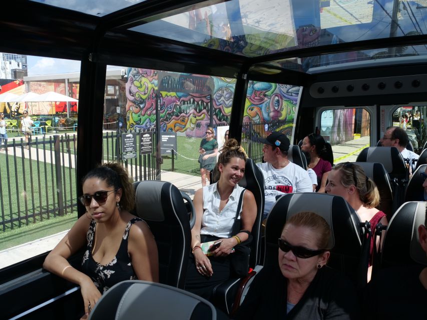 Miami Sightseeing Tour in a Convertible Bus - The Design District changes the mood again