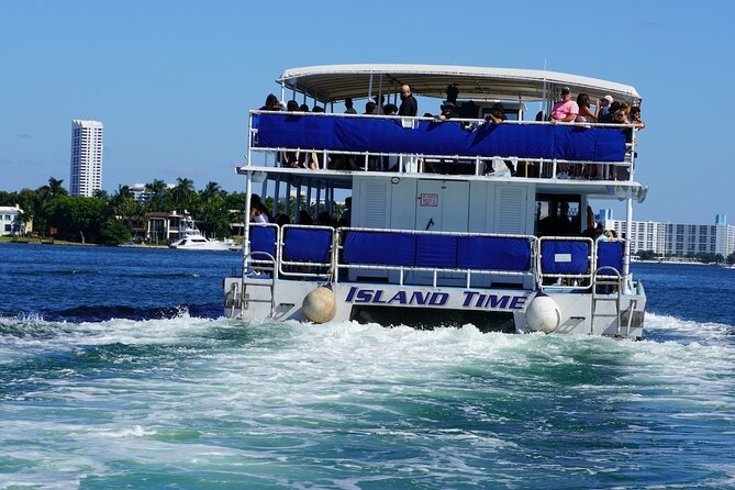 Miami Sip & Sea: Cocktail Cruise & Sunset Boat Tour - Flagler Monument Island from the water