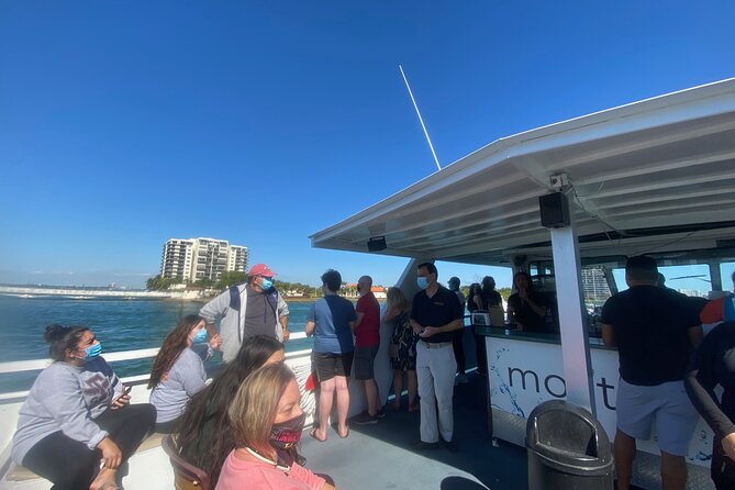 Miami Skyline 75 Min Cruise Tour Biscayne Bay Millionaire Homes - Fisher Island and Miami’s private side