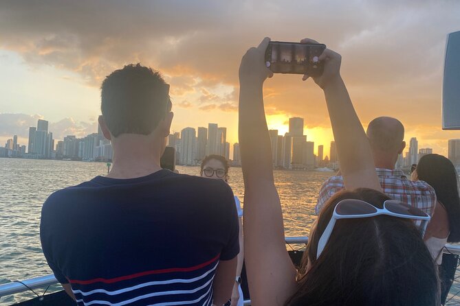 Miami Skyline: Happy Hour Cruise Music & Cash Bar - Music, narration, seats, and the onboard mood