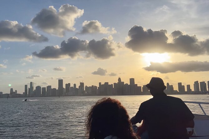Miami Skyline Sunset Cruise with The Mojito Bar On board - Hibiscus Island, Palm Island, and Al Capone’s old address