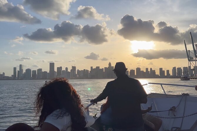 Miami Skyline Sunset Cruise with The Mojito Bar On board - Miami Beach Marina and the yacht view
