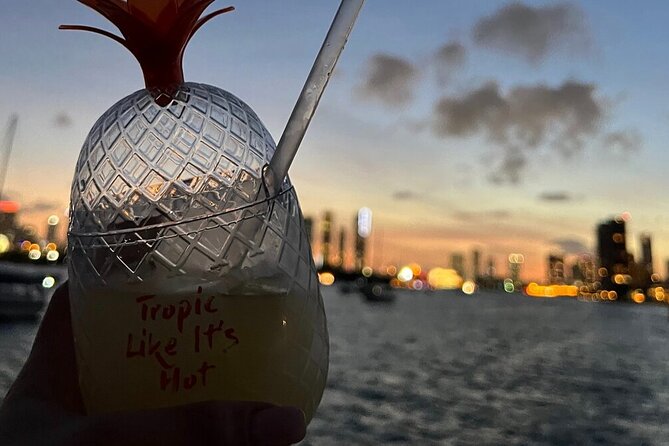 Miami Skyline Sunset Cruise with The Mojito Bar On board - The bridge from Miami to Miami Beach
