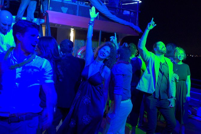 Miami Skyline Views and Biscayne Bay Cruise - Downtown Miami under city lights