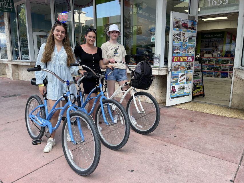 Miami: South Beach Bicycle Rental - Starting in the Art Deco District