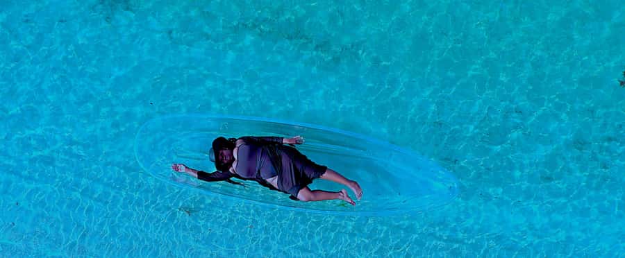 Miami/South Beach: Clear Kayak Photoshoot with Drone - Why the clear kayak makes the photos different