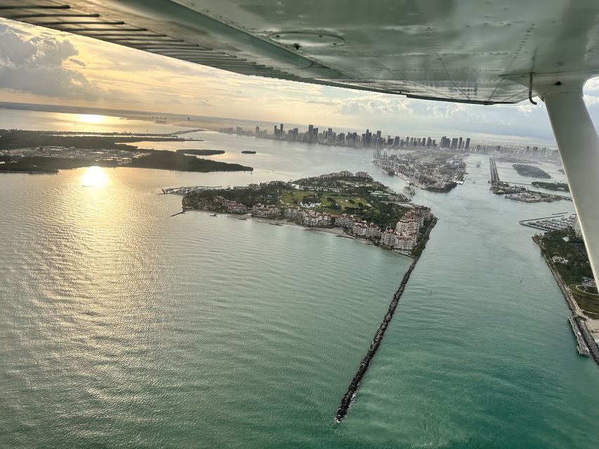 Miami: South Beach Private 50-Minute Private Flight Tour - The South Beach shoreline from above