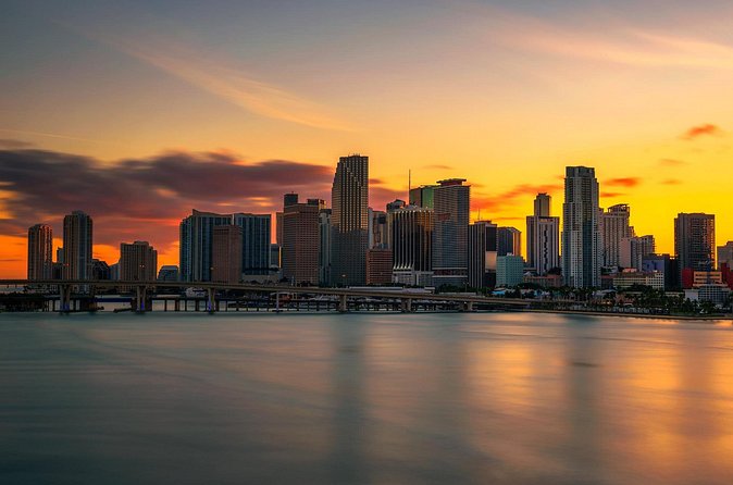 Miami Sunset and Skyline Cruise - Port of Miami: the big working view
