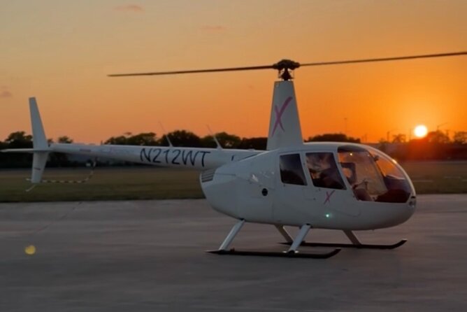 Miami Sunset Private Helicopter Flight - Port of Miami and North Bay Village